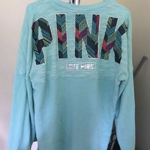 Victorias Secret - Teal Blue long sleeve shirt